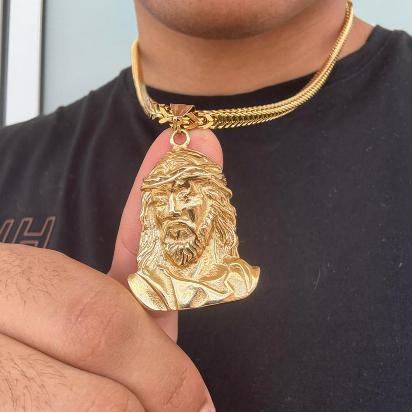 Combo Pulso Y Cadena Franco Italy Estilo 18k