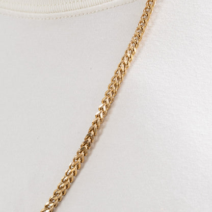 Combo Pulso Y Cadena Franco Italy Estilo 18k