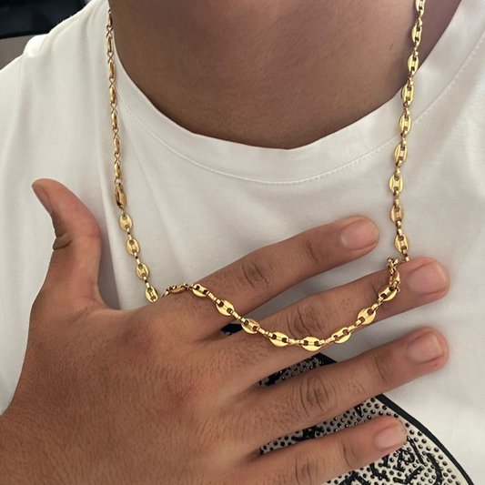 Cadena Grano de Café Hombre